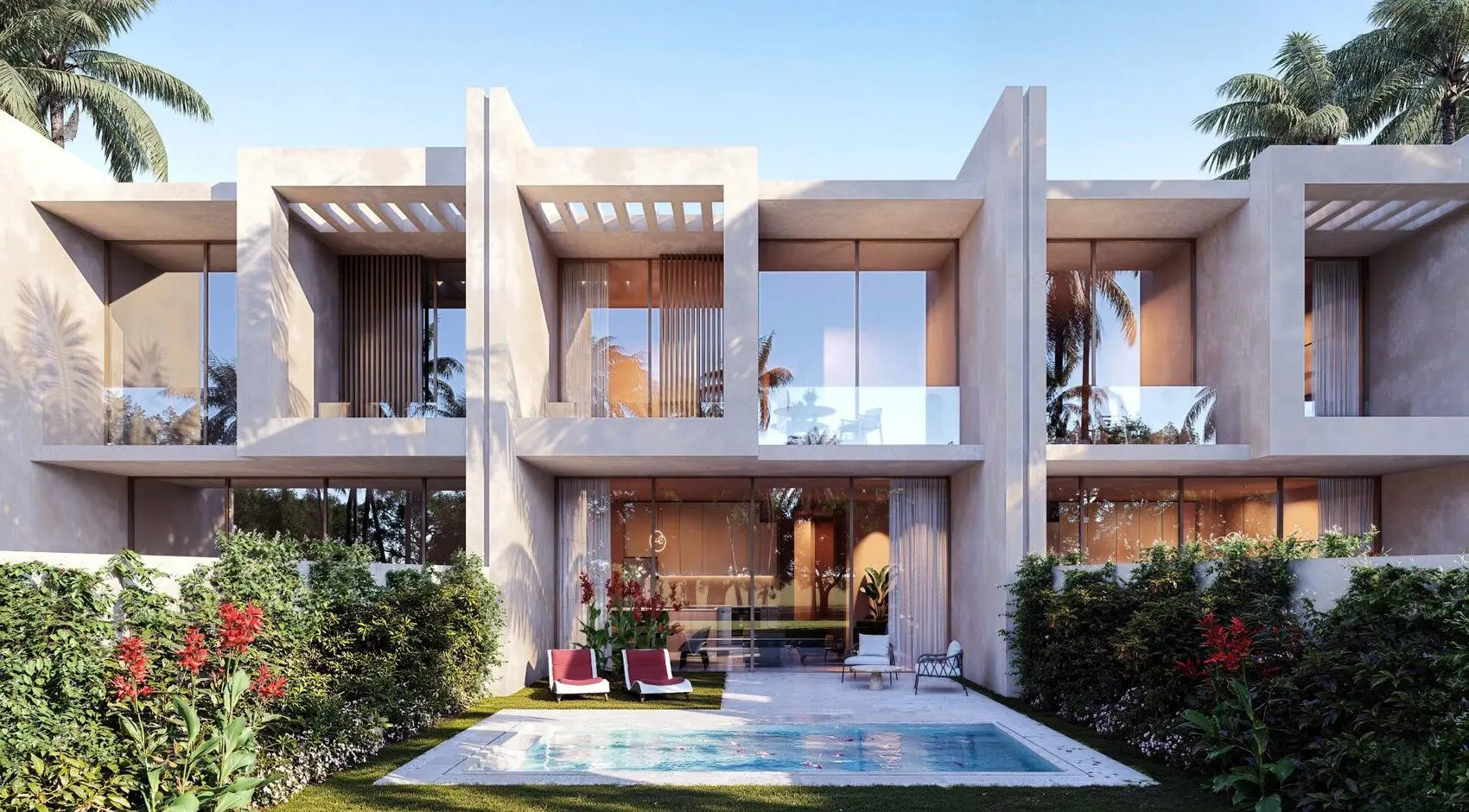 Yas Island townhouses at Manchester City Yas Residences Phase 2 by Ohana Development